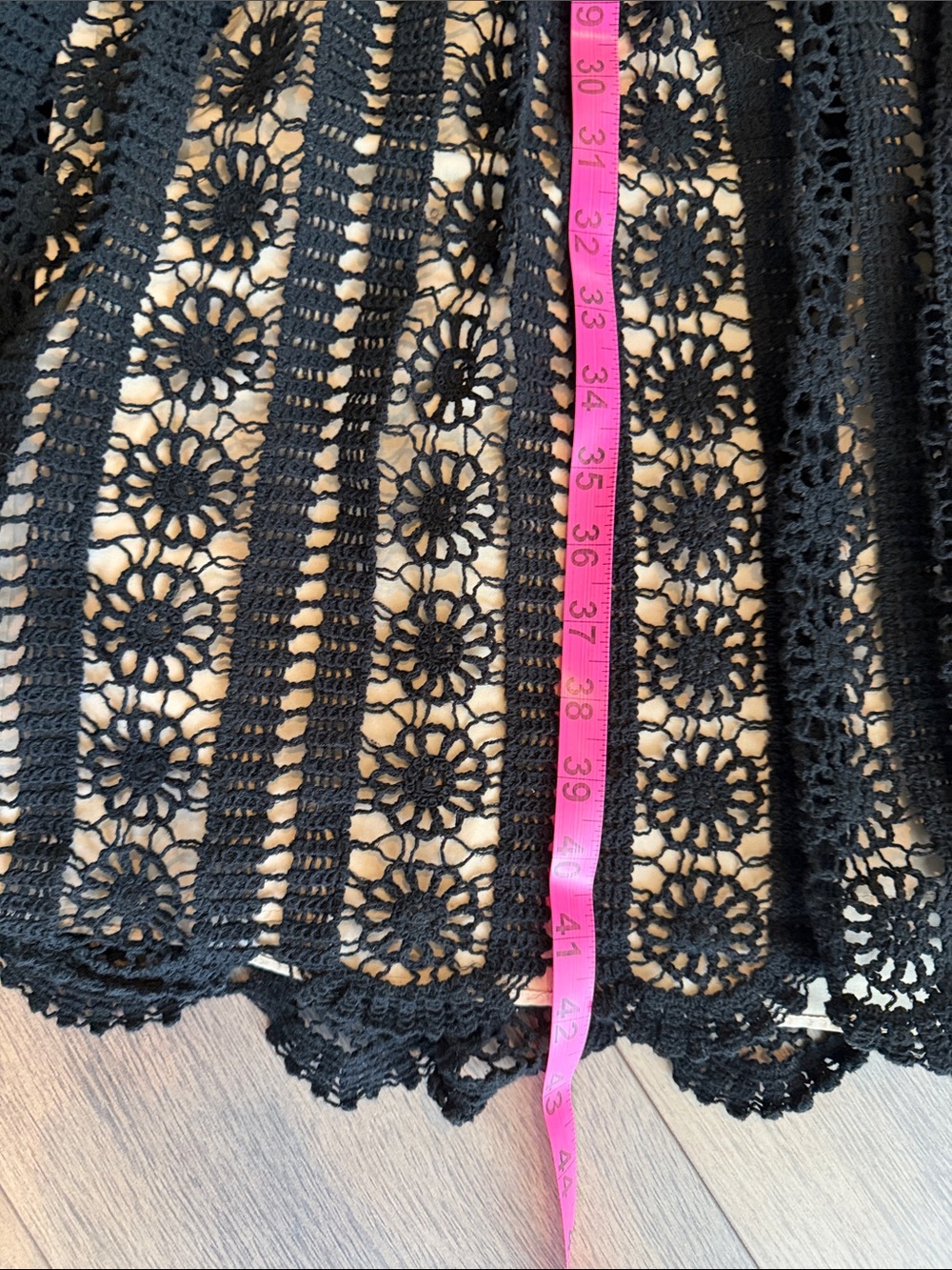 Saylor Krystyna Lace Midi Dress- size XS - Picture 6 of 8